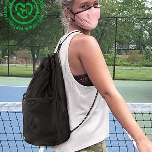 VS Pink drawstring backpack